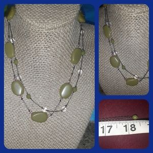 (💋2 for $15💋) green necklace